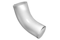 Колено трубы Grand Line Гранд Лайн (Сигнальный белый)